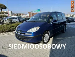 Niebieski Używany 2007 Peugeot 807 Minivan | 16 900 zł