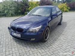 Niebieski Używany 2007 BMW 535 Sedan/Limuzyna | 35 900 zł