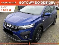 Niebieski Nowe 2025 Dacia Sandero Expression Hatchback | 79 800 zł (Uczciwa cena)