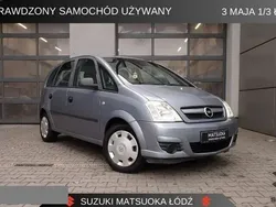 Srebrny Używany 2010 Opel Meriva Minivan | 9900 zł