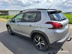 Szary Używany 2017 Peugeot 2008 GT-line SUV | 24 999 zł