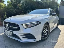 Biały Używany 2019 Mercedes A200 AMG line Hatchback | 109 100 zł (Drogi)