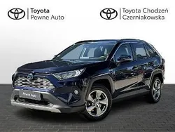 Niebieski (metalik) Używany 2021 Toyota RAV4 Hybrid Comfort SUV | 139 900 zł (Uczciwa cena)