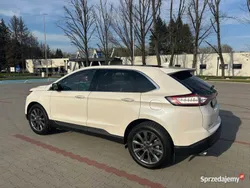 Biały Używany 2017 Ford Edge Titanium SUV | 83 900 zł (Dość drogi)
