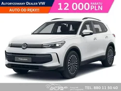 Biały (metalik, perła) Nowe 2025 VW Tiguan SUV | 165 130 zł (Super Cena)