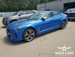 Niebieski (metalik) Używany 2019 Kia Stinger 2 Sedan/Limuzyna | 62 600 zł