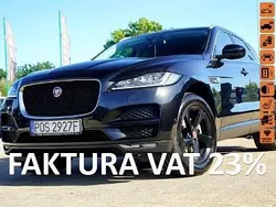Czarny Używany 2018 Jaguar F-Pace SUV | 68 700 zł (Uczciwa cena)