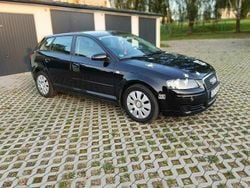 Czarny Używany 2008 Audi A3 Hatchback | 16 500 zł (Dobra cena)