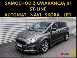Szary (metalik) Używany 2018 Ford S-MAX S Minivan | 54 999 zł (Dobra cena)
