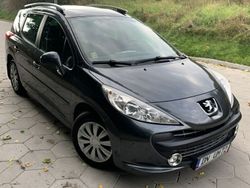 Szary (metalik) Używany 2009 Peugeot 207 Kombi | 13 999 zł (Uczciwa cena)