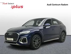 Niebieski ciemny Używany 2022 Audi Q5 Sportback SUV | 209 980 zł (Dobra cena)