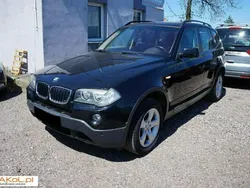 Czarny Używany 2008 BMW X3 SUV | 29 900 zł (Uczciwa cena)