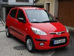 Czerwony Używany 2010 Hyundai i10 Hatchback | 11 900 zł (Uczciwa cena)