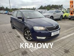 Niebieski ciemny Używany 2016 Skoda Rapid Hatchback | 29 900 zł (Uczciwa cena)