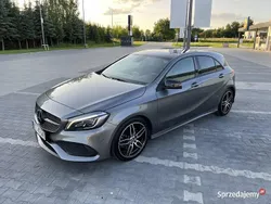 Szary Używany 2017 Mercedes A250 AMG line Hatchback | 84 900 zł