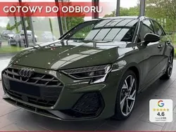 Zielony Nowe 2025 Audi A3 Sportback S-Line Hatchback | 164 500 zł (Dość drogi)