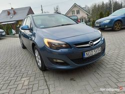 Niebieski Używany 2014 Opel Astra Kombi | 17 500 zł (Dobra cena)