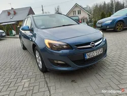 Niebieski Używany 2014 Opel Astra Kombi | 19 500 zł (Uczciwa cena)