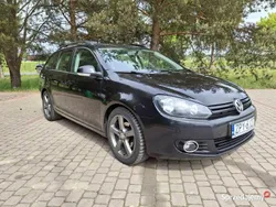 Czarny Używany 2009 VW Golf VI Kombi | 12 900 zł (Dobra cena)
