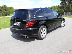 Czarny Używany 2010 Mercedes R350 Minivan | 39 000 zł
