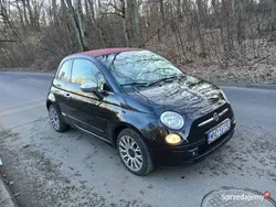 Czarny Używany 2014 Fiat 500C Kabriolet | 25 000 zł