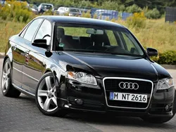 Czarny (metalik, perła) Używany 2006 Audi A4 Sedan/Limuzyna | 23 900 zł (Drogi)