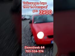 Czerwony Używany 1999 VW Lupo Hatchback | 3900 zł