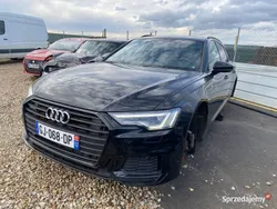 Czarny Używany 2022 Audi A6 S-Line Kombi | 77 000 zł