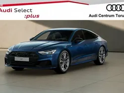 Niebieski Używany 2024 Audi A7 S-Line Hatchback | 299 000 zł