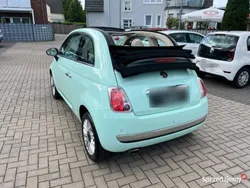 Zielony Używany 2014 Fiat 500 Kabriolet | 29 500 zł (Dość drogi)