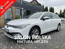Biały (metalik) Używany 2021 VW Golf VIII Kombi | 67 900 zł (Uczciwa cena)