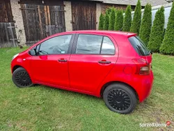 Czerwony Używany 2007 Toyota Yaris Hatchback | 11 000 zł (Uczciwa cena)