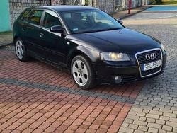 Czarny Używany 2006 Audi A3 Hatchback | 17 500 zł (Dość drogi)