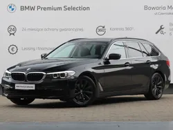 Black 2 Używany 2019 BMW 518 Sport Line Kombi | 109 900 zł (Super Cena)