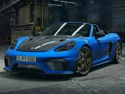 Shark blue Nowe 2024 Porsche 718 Spyder | 955 557 zł