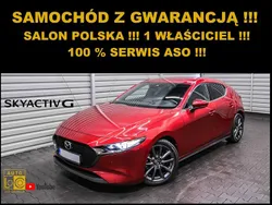 Czerwony (metalik) Używany 2019 Mazda 3 Hatchback | 83 333 zł (Dość drogi)