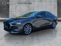 Szary (metalik) Używany 2024 Mazda 3 Sedan/Limuzyna | 114 900 zł (Uczciwa cena)