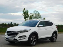 Biały Używany 2018 Hyundai Tucson SUV | 73 333 zł (Dobra cena)