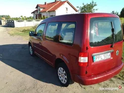 Czerwony Używany 2008 VW Caddy Minivan | 9900 zł (Super Cena)