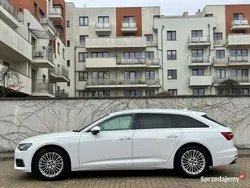 Biały (metalik) Używany 2019 Audi A6 Design Kombi | 99 900 zł (Uczciwa cena)