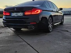 Granatowy Używany 2017 BMW 540 Sedan/Limuzyna | 169 900 zł