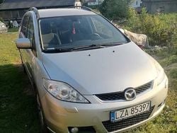 Srebrny Używany 2008 Mazda 5 Minivan | 10 000 zł (Dość drogi)