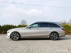 Srebrny Używany 2019 Mercedes C220 Kombi | 98 900 zł (Uczciwa cena)