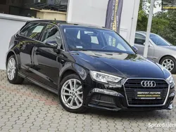 Czarny Używany 2020 Audi A3 S-Line Hatchback | 80 900 zł (Uczciwa cena)