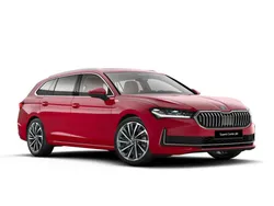Czerwień carmine metalizowany Nowe 2025 Skoda Superb LAURIN & KLEMENT Kombi | 263 150 zł (Drogi)
