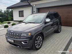 Grafitowy Używany 2018 Jeep Grand Cherokee Overland SUV | 109 900 zł (Dość drogi)