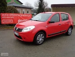 Czerwony Używany 2010 Dacia Sandero Hatchback | 9900 zł (Uczciwa cena)