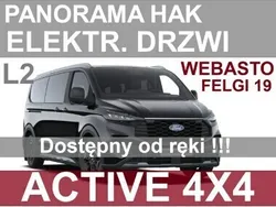 Czarny (metalik) Nowe 2025 Ford Tourneo Custom Active Minivan | 289 665 zł (Uczciwa cena)
