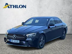 Czarny (metalik) Używany 2021 Mercedes E220 Sedan/Limuzyna | 160 700 zł (Drogi)