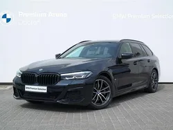 Czarny carbon m metalizowany Używany 2022 BMW 520 Shadowline Kombi | 167 900 zł